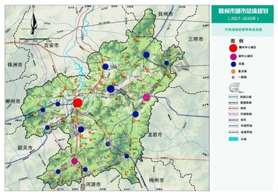 贛州繪就發(fā)展新藍圖 “兩市四區(qū)三軸”引領城市未來高速發(fā)展